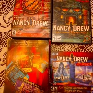Lot of 9 Nancy Drew games